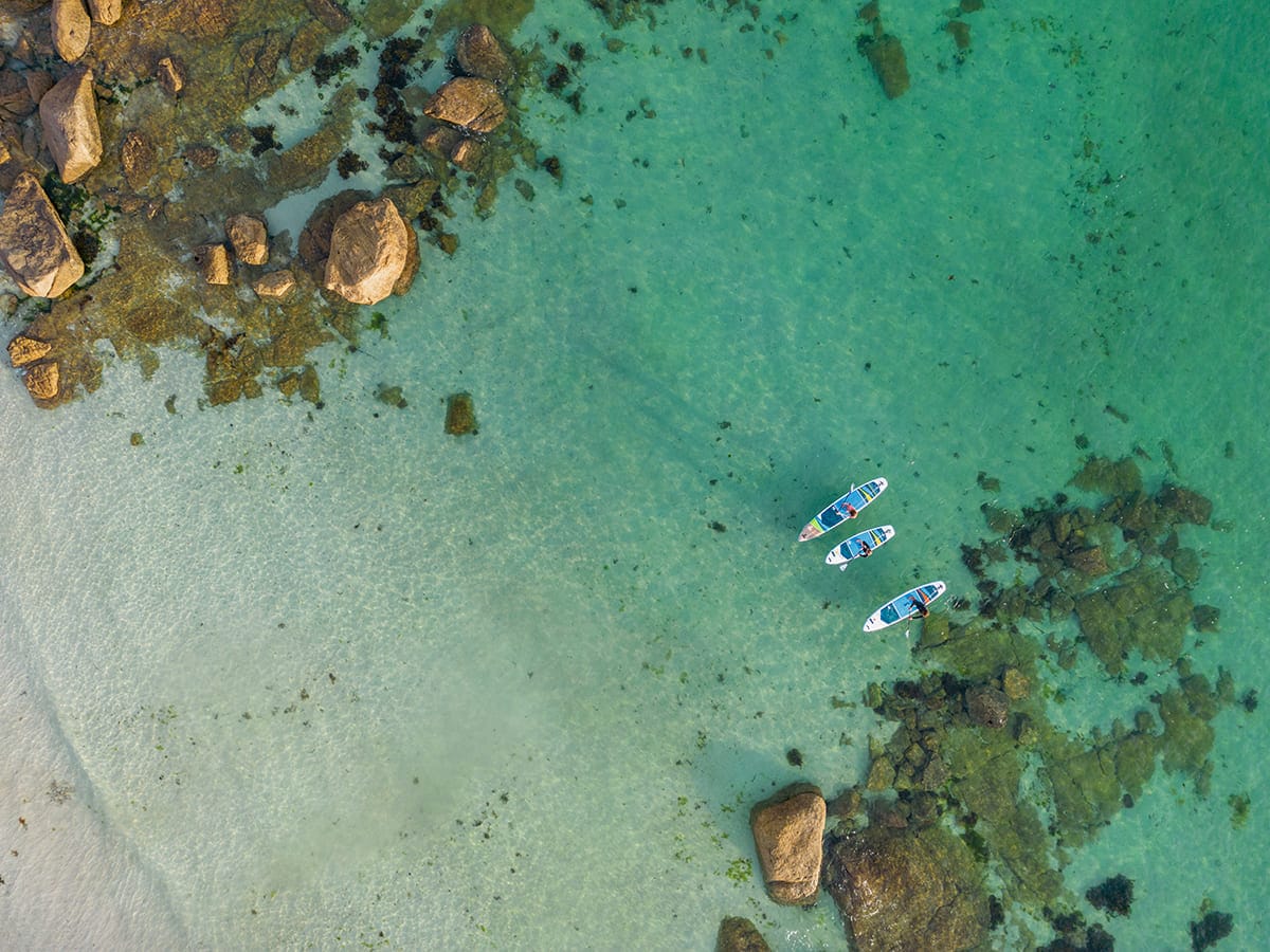 Kayak drone Emmanuel Berthier